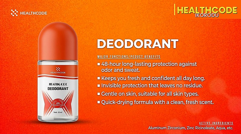 Healthcode Deodorant (50ml)